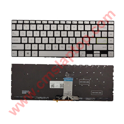 Keyboard Asus E410 Series Silver Backlight Keyboard Asus E410 Series Silver Backlight